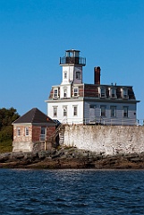 Rose Island Light in Newport, Rhode Island
